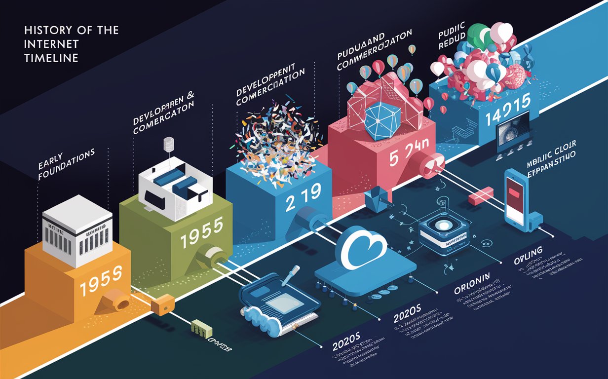 History of The Internet Timeline: A Comprehensive Internet Timeline | VentCube Blog